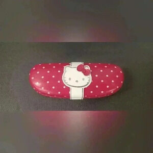 Hello Kitty Hardcover Clamshell Glasses Case with  Kids Frames